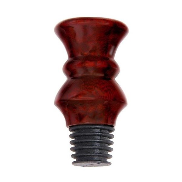 Vinostrumenti VinoStrumenti VSWSAW3 Solid Rosewood Flat Top All Wood Wine Bottle Stopper VSWSAW3